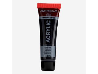 TALENS AMSTERDAM STANDARD 20ML 735 OXIDSCHWARZ 2