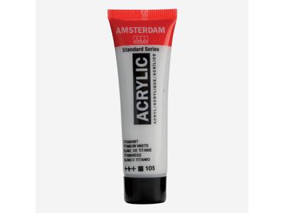 TALENS AMSTERDAM STANDARD 20ML 105 TITANWEISS 2