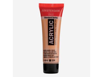 TALENS AMSTERDAM STANDARD 20ML 224 NEAPELGELB ROT 2
