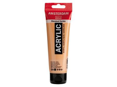 TALENS AMSTERDAM STANDARD ACRYL 120ML 224 NEAPELGELB ROT 2