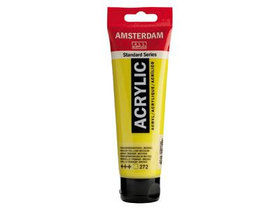 TALENS AMSTERDAM STANDARD ACRYL 120ML 272 TRANSP.GELB MITTEL 2