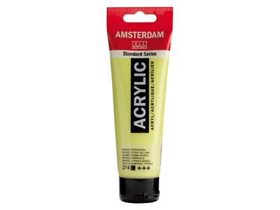 TALENS AMSTERDAM STANDARD ACRYL 120ML 274 NICKELTITANGELB 2
