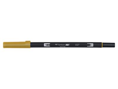 TOMBOW ABT DUAL BRUSH PEN 027 DUNKEL OCKER 4