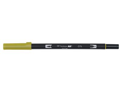 TOMBOW ABT DUAL BRUSH PEN 076 GRÜN OCKER 4