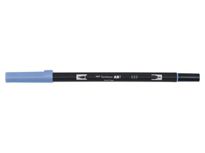 TOMBOW ABT DUAL BRUSH PEN 553 GRAUBLAU 4