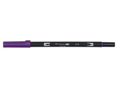 TOMBOW ABT DUAL BRUSH PEN 676 KÃNIGSLILA 4