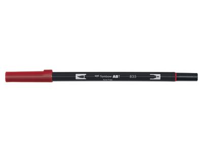 TOMBOW ABT DUAL BRUSH PEN 835 PERSIMMON ROT 4