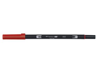 TOMBOW ABT DUAL BRUSH PEN 885 WARMES ROT 4