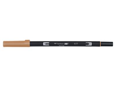 TOMBOW ABT DUAL BRUSH PEN 977 LEDER 4