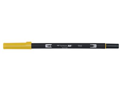 TOMBOW ABT DUAL BRUSH PEN 985 CHROME YELLOW 4