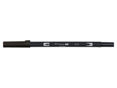 TOMBOW ABT DUAL BRUSH PEN N15 SCHWARZ 4