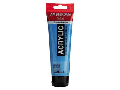TALENS AMSTERDAM STANDARD ACRYL 120ML 564 BRILLIANTBLAU 2