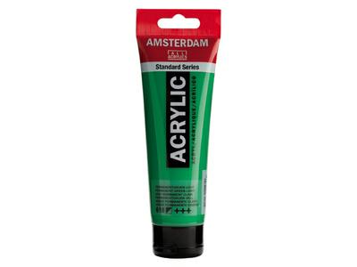 TALENS AMSTERDAM STANDARD ACRYL 120ML 618 PERMANENTGRÜN HELL 2