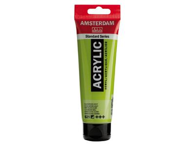 TALENS AMSTERDAM STANDARD ACRYL 120ML 621 OLIVGRÜN HELL 2