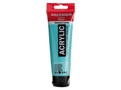 TALENS AMSTERDAM STANDARD ACRYL 120ML 661 TÜRKISGRÜN 2