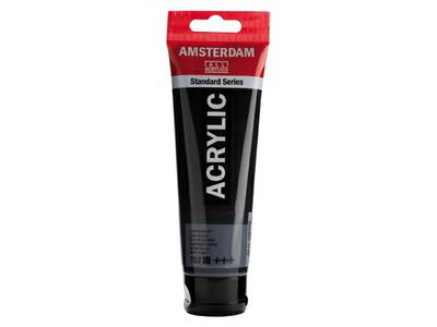 TALENS AMSTERDAM STANDARD ACRYL 120ML 702 LAMPENSCHWARZ 2