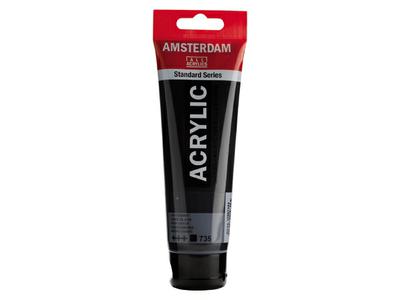 TALENS AMSTERDAM STANDARD ACRYL 120ML 735 OXIDESCHWARZ 2