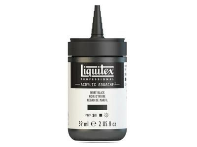 LIQUITEX ACRYLIC GOUACHE 59ML S1 244 ELFENBEIN SCHWARZ 3