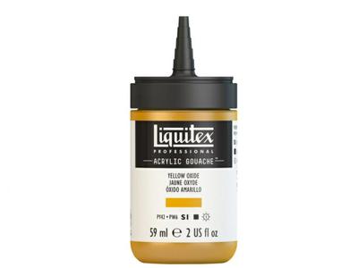 LIQUITEX ACRYLIC GOUACHE 59ML S1 416 OXIDGELB 3