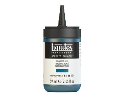 LIQUITEX ACRYLIC GOUACHE 59ML S1 561 DUNKELTÜRKIS 3