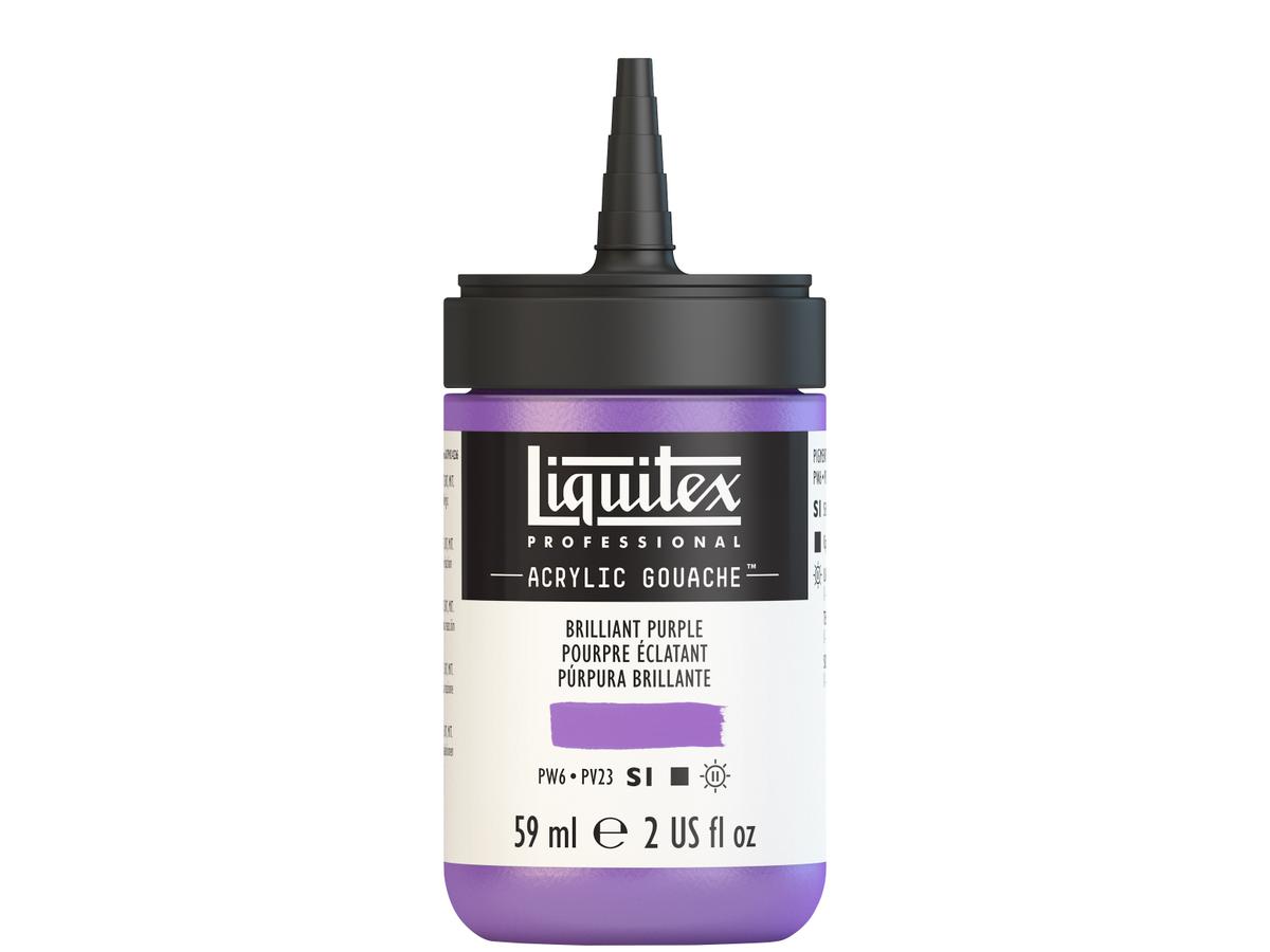 LIQUITEX ACRYLIC GOUACHE 59ML S1 590 BRILLANTLILA 3