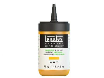 LIQUITEX ACRYLIC GOUACHE 59ML S2 891 KADM-FREI GELB DUNKEL 3