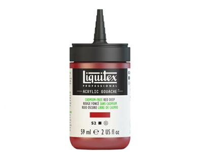 LIQUITEX ACRYLIC GOUACHE 59ML S2 895 KADMIUM-FREI ROT DUNKEL 3