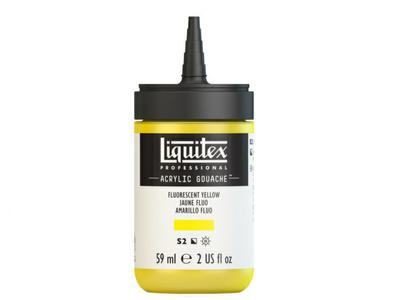 LIQUITEX ACRYLIC GOUACHE 59ML S2 981 GELB FLUO 3