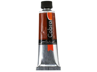 COBRA ARTIST WASSERVERMALBARE ÖLFARBE 40ML 411 SIENA GEBRANNT 3