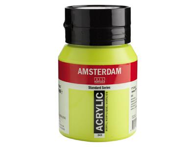 TALENS AMSTERDAM STANDARD ACRYL 500ML 243 GRÜNGELB 2