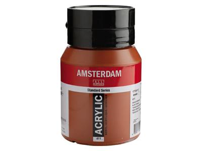 TALENS AMSTERDAM STANDARD ACRYL 500ML 411 SIENA GEBRANNT 2