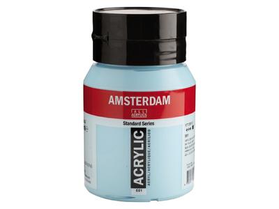 TALENS AMSTERDAM STANDARD ACRYL 500ML 551 HIMMELBLAU HELL 2