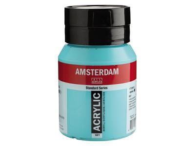 TALENS AMSTERDAM STANDARD ACRYL 500ML 661 TÜRKISGRÜN 2