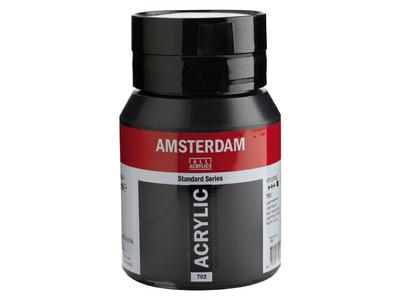 TALENS AMSTERDAM STANDARD ACRYL 500ML 702 LAMPENSCHWARZ 2