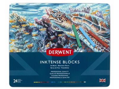 DERWENT INKTENSE BLOCK AQUARELL 24 FARBEN 2