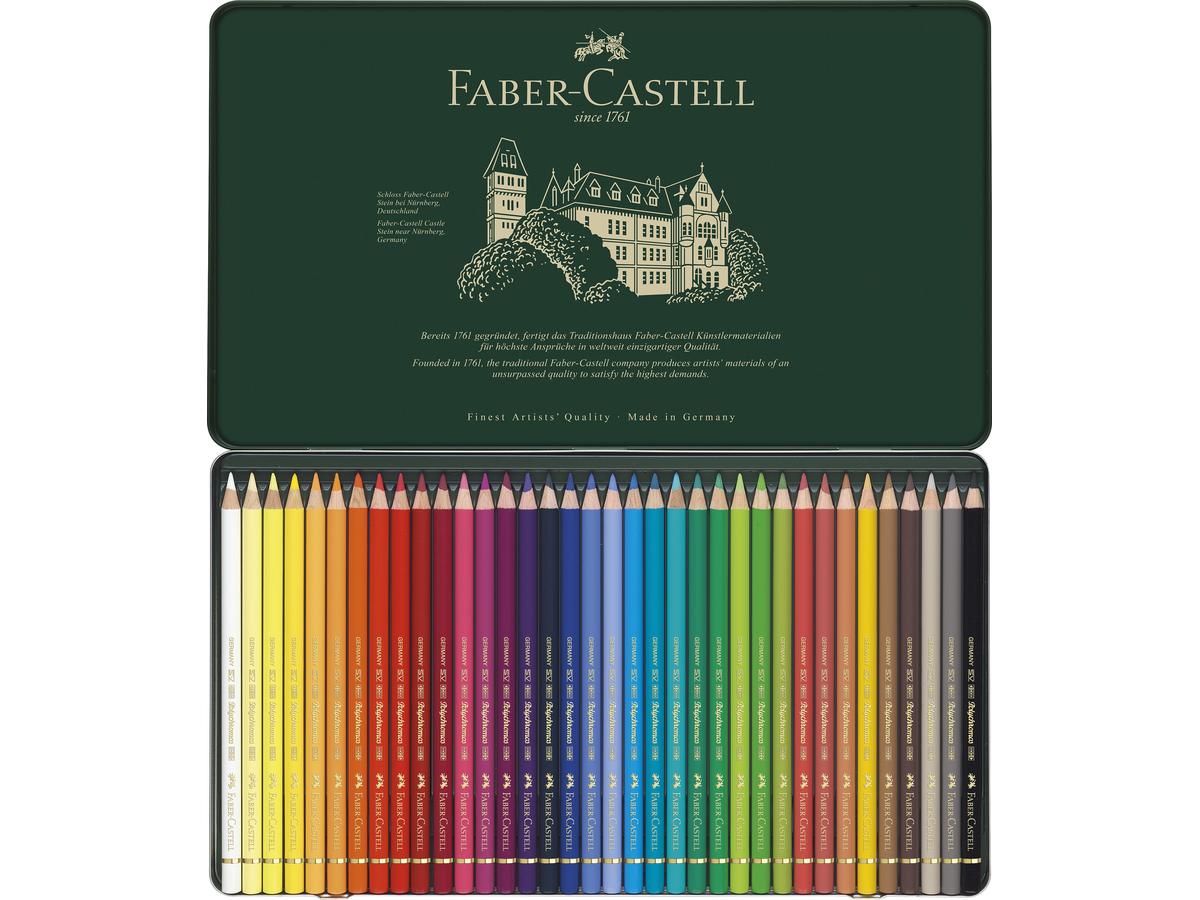 FABER-CASTELL POLYCHROMOS KÜNSTLER-FARBSTIFTE 36 FC-110036 2