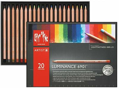 CARAN D'ACHE LUMINANCE BUNTSTIFTE 20STÜCK 2