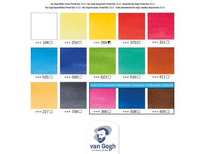 VAN GOGH AQUARELL POCKETBOX 12x1/2NAPF 3