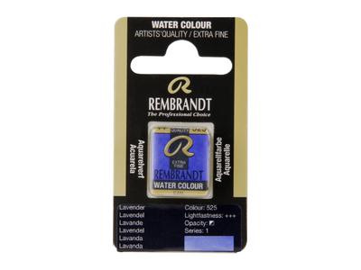 REMBRANDT AQUARELLFARBE 1/2 NÄPFCHEN S1 525 LAVENDEL 2