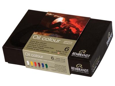 TALENS REMBRANDT ÖLFARBENSET 6X15ML 2