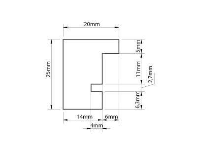 VAN BEEK WECHSELRAHMEN HOLZ BASIC SCHWARZ 60X80CM 2