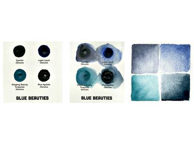 DANIEL SMITH WATERCOLOUR DOT CARD MINERAL MARVELS 4
