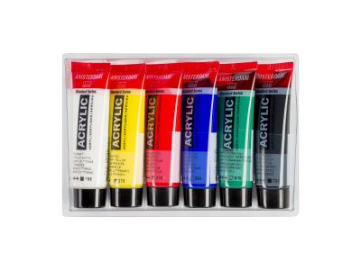 TALENS AMSTERDAM ACRYLFARBESET 6 X 20ML 2