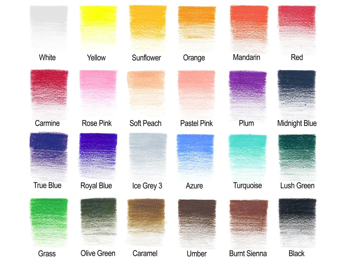 WINSOR & NEWTON STUDIO COLLECTION BUNTSTIFTE SET X24 
 2