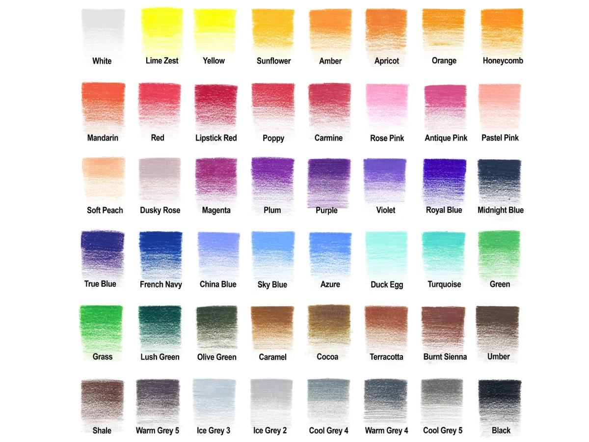 WINSOR & NEWTON STUDIO COLLECTION BUNTSTIFTE SET X48  2