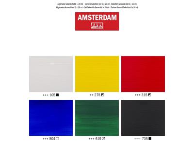 TALENS AMSTERDAM ACRYLFARBESET 6 X 20ML 3