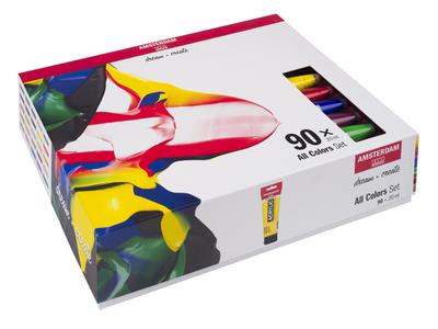 TALENS AMSTERDAM ACRYL 90 X 20ML KOMPLETTER SET 2