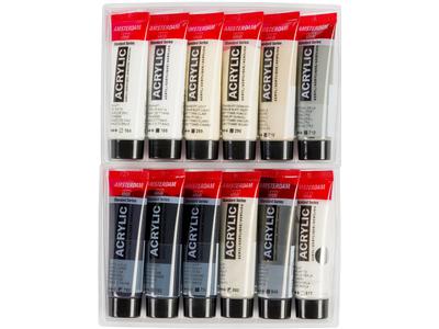 TALENS AMSTERDAM ACRYLSET 12 X 20ML 3