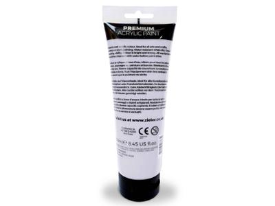 ZIELER ACRYLFARBE 250ML TITANIUM WEISS 2