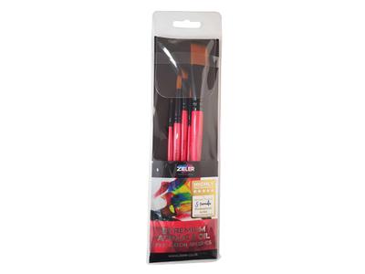 ZIELER PINSELSET FÜR ÖL & ACRYL 5ER 2